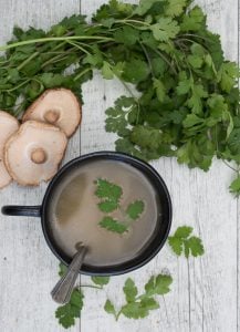 Asian Immune broth - This immune boosting soup is a wonderful way to boost your immune system and support healing. Simple to make and really delicious too.