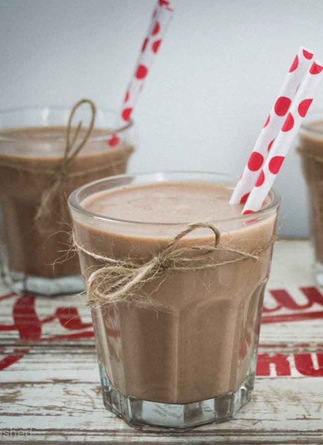 Heathy Chocolate breakfast smoothie - Chocolate Breakfast Smoothie (that will really get you up & on the go) - you won't find a more nutritious smoothie recipe. High protein, sugar free.