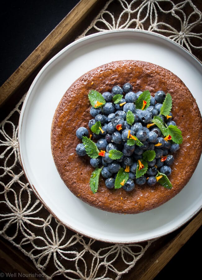 The BEST Matcha Cake with Matcha Green Tea Frosting... made healthier!