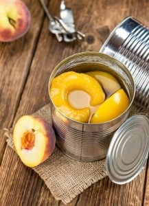 fresh vs canned fruit