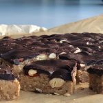 This Raw Snickers Bar recipe is a yum, healthy twist on a classic treat, using wholesome ingredients. It's gluten-free, grain-free and vegan.