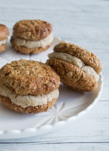 After an Anzac inspired dessert, then these Anzac Macadamia Creams are a easy to make dessert or a special treat that you can prepare ahead.
