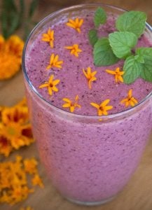 Coco Berry Ice - This antioxidant loaded, rehydrating coconut berry smoothie makes a delicious breakfast or snack. Great to set you up for a really active day or for sporty kids.
