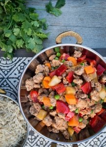 Pork and Vegetable ‘Menudo’ Stir-fry - This pork stir-fry really honours the Spanish & Malaysian influences of Phillipino cuisine. It’s a delicious, easy to make meal that my family really loves.