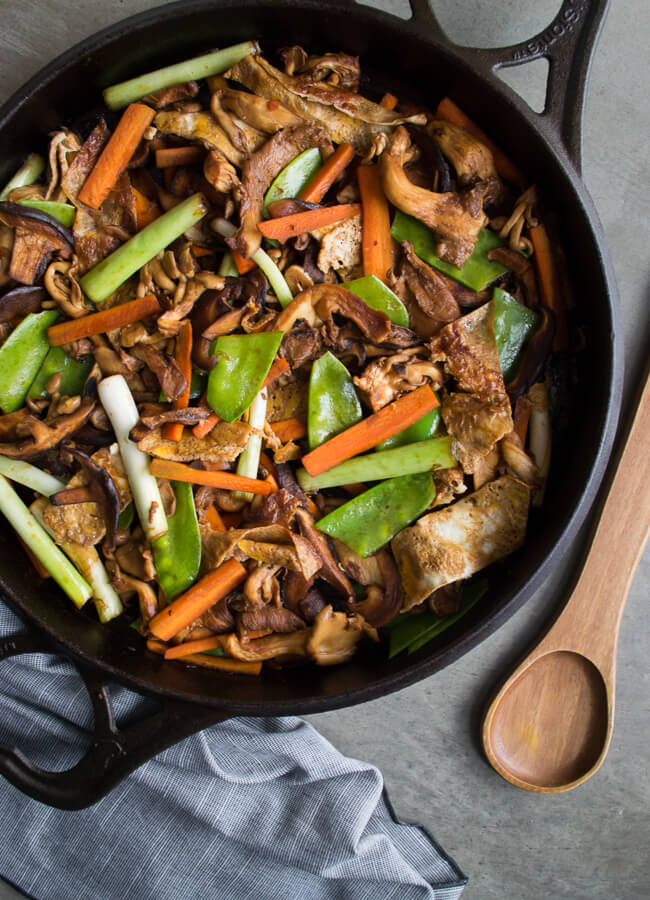 Pan-Fried Oyster Mushrooms - This Healthy Table