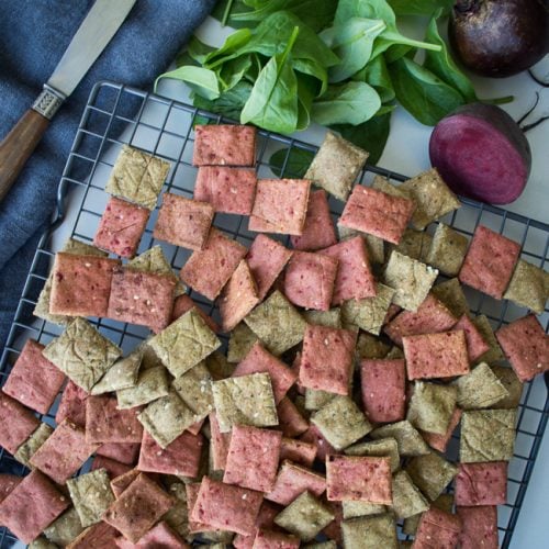 Well Nourished ⎮ Savoury Veggie Crackers