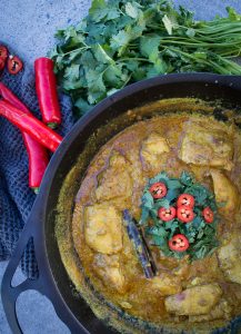 This Turmeric Coconut Chicken is a really quick and easy to make meal, packed with lots of warming, aromatic spices.