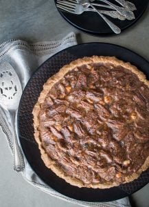 This Sticky Pecan and Hazelnut Tart is a devine dessert thanks to the wonderful Alexx Stuart from Low Tox Life. It's intollerance friendly & you'll love it!