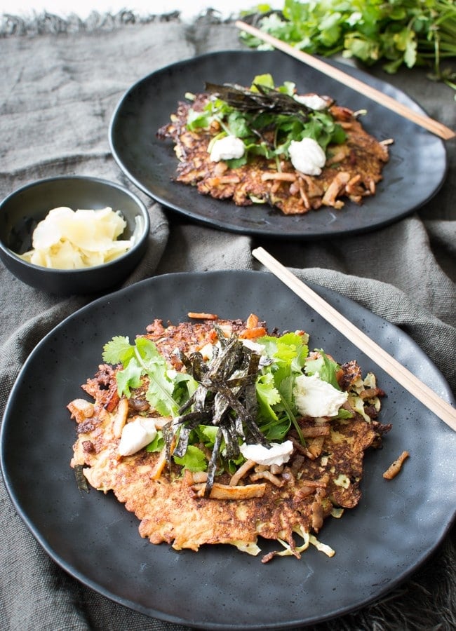 Easy Okonomiyaki Recipe - The Wanderlust Kitchen