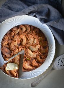 This Apple Tea Cake is my low sugar, wholegrain version of my nan’s Apple Tea Cake. Quick and easy to make and delicious.