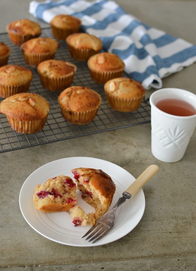 If you’re after a really digestible muffin (with all the benefits of sourdough baking) then these Raspberry Macadamia White Chocolate Muffins are for you.