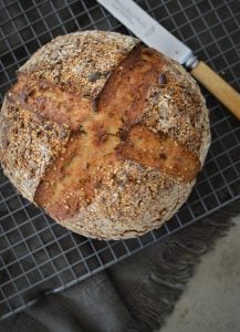 This Seeded Sourdough is a variation on my Basic Sourdough Loaf. The addition of the seeds adds extra nutrition and flavour to the basic loaf.