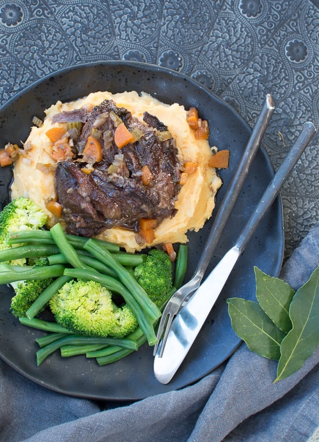 These Beef Cheeks in Red Wine (with Garlic Mash) is one of my all time favourite winter meals. It’s like a hug in a bowl.