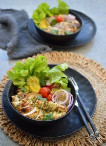 This Cuban-inspired mojo chicken is a zesty, juicy and delicious meal. Perfect for BBQs, weeknight dinners and meal prep.
