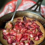 This Strawberry Pan Pudding has become my families all time favourite dessert. Super easy to make and with basic pantry staples.