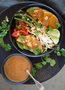 If you love a good Gado Gado! The flavours in this Tofu Gado Gado Salad are just divine. Best of all it’s super quick and easy to make too.