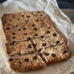 This really versatile Choc Chip Muesli Bar is a fabulous staple recipe. You can absolutely vary it with many different flavour combinations.