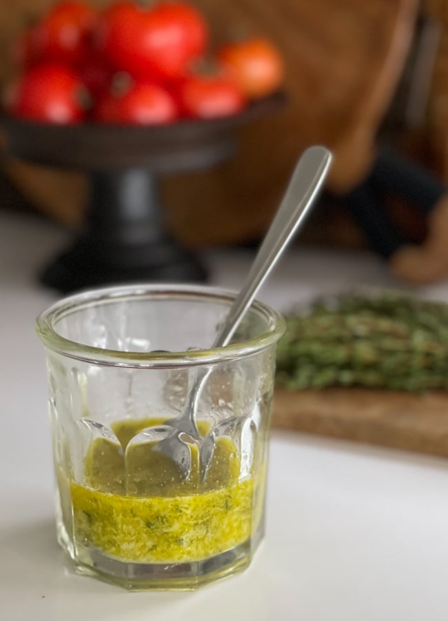 This Lemon Thyme Marinade is super easy to make and takes a simple piece of protein to another level.