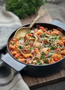 This Lamb Ragu is a sensational one pot wonder – the meat is tender and pulls apart to make a restaurant quality meal.