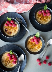 This Lime Crème Brûlée is a really simple recipe filled with delicious flavours. Easy to make and great to make ahead when entertaining.