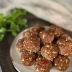 These Beef Haloumi Meatballs are a delicious and super simple meal or snack. They have a hint of smokiness and are a beautiful flavour combination.