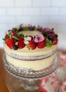 This simple vanilla cake with vanilla butter icing is so delicious and perfect for birthdays, celebrations or an everyday treat.