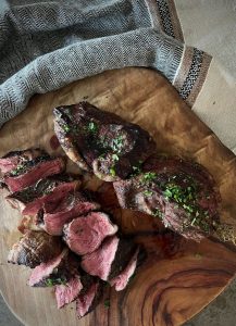 These super delicious BBQ Picanha Steaks are inspired from the most popular cut of beef in Brazil and wonderful recipe to create for either two nights of meals or steak burgers for lunch!