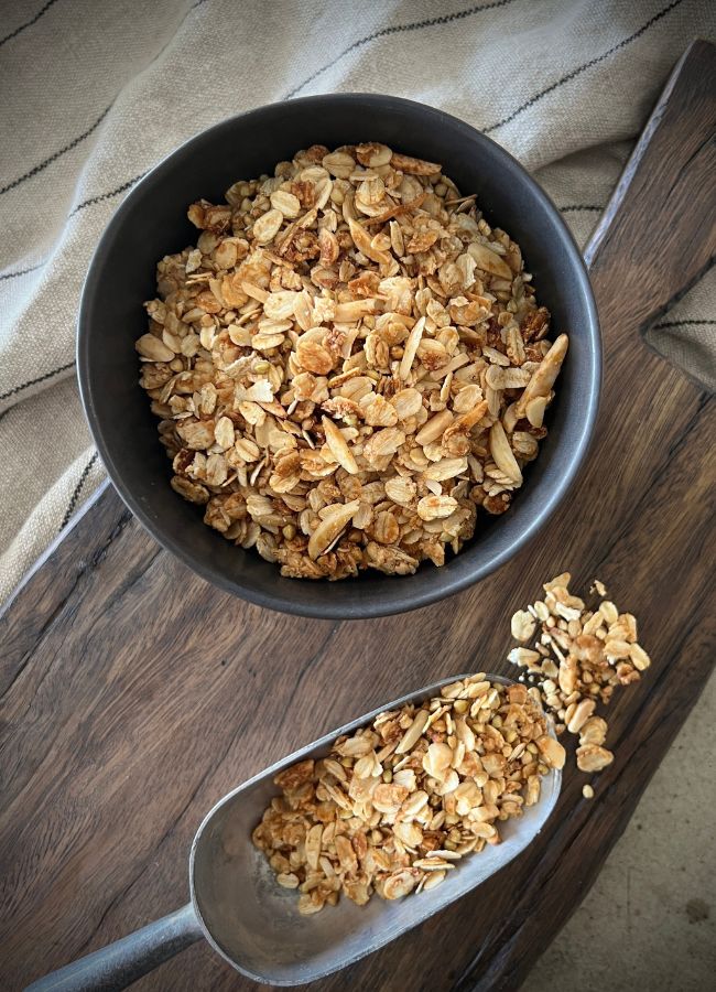 We've got so many fabulous granola or toasted muesli recipes now... will this Peanut Butter Granola become a new fave?