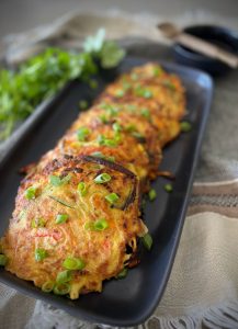 These gut loving Korean Vegetable Pancakes contain a rainbow of vegetables and probiotic fermented vegetables, all bundled up in delicious, easy to make pancake.