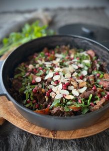 This Lamb Tagine is another flavour packed one pot wonder. It’s as simple as throwing all of your ingredients into a Dutch Oven or slow cooker, then enjoying come dinner time.