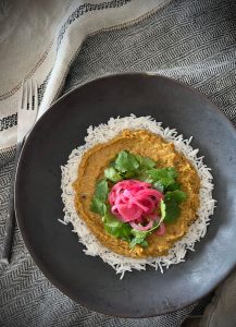 This slow cooker sweet potato dahl is perfect for when you are short on time and low on fresh ingredients. Nourishing and super delicious.