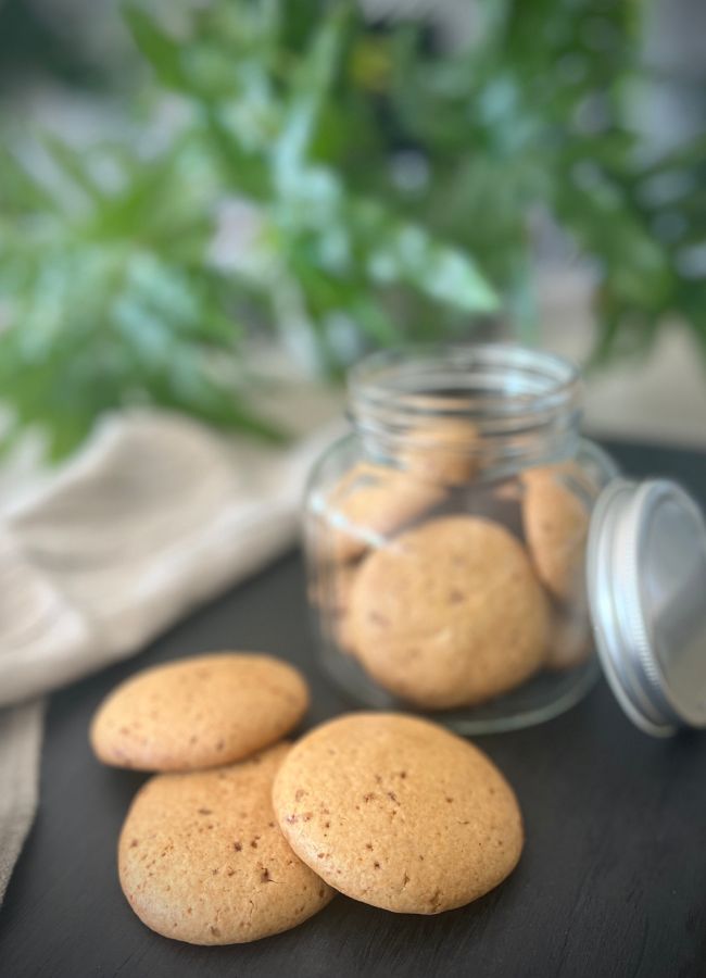 These healthier Gingernut biscuits are a healthier take on the popular packet biscuit. They are gluten-free, dairy-free and vegan.