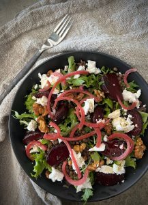 This vibrant Lentil Beetroot Nourish Bowl is a perfect combination of earthy lentils and the sweet, vibrant hues of beetroot.