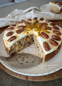 This classic Hummingbird Cake is a luscious blend of tropical fruity flavours.