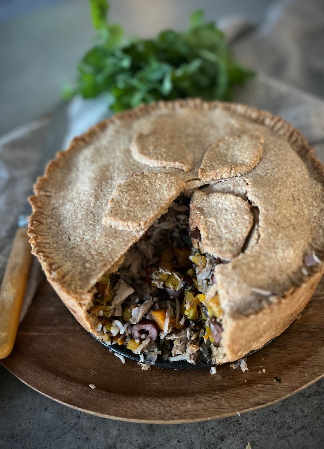 This Maltese Tuna Pumpkin Pie was a recipe request by a Well Nourished Family member. After a fair bit of research and trials of various flavour combinations, this delicious pie was born.