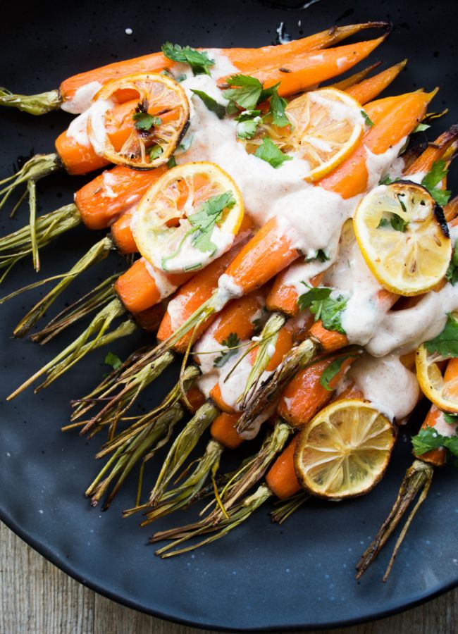 This Sweet Roasted Carrots turns the humble carrot into something very special. It's such a simple easy side recipe.