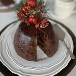 Rich & moist Christmas pudding (gluten and dairy-free) packed with dried fruits, nuts, & warming spices. It's easy to make and perfect for festive celebrations!!