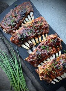 These delicious Twice Baked Sticky Lamb Ribs are so succulent cooked long and slow with a sticky sauce.