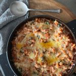 This One Pot Smoky Chicken Penne is a super easy meal that keeps the dishes to a minimum! The addition of smoky paprika gives this meal a very savoury aroma and the fresh basil provides a wonderful fresh herby taste.