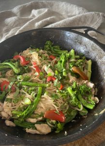 This miso chicken noodle bowl is a quick, easy and family-friendly meal you can have on the table in 30 minutes.