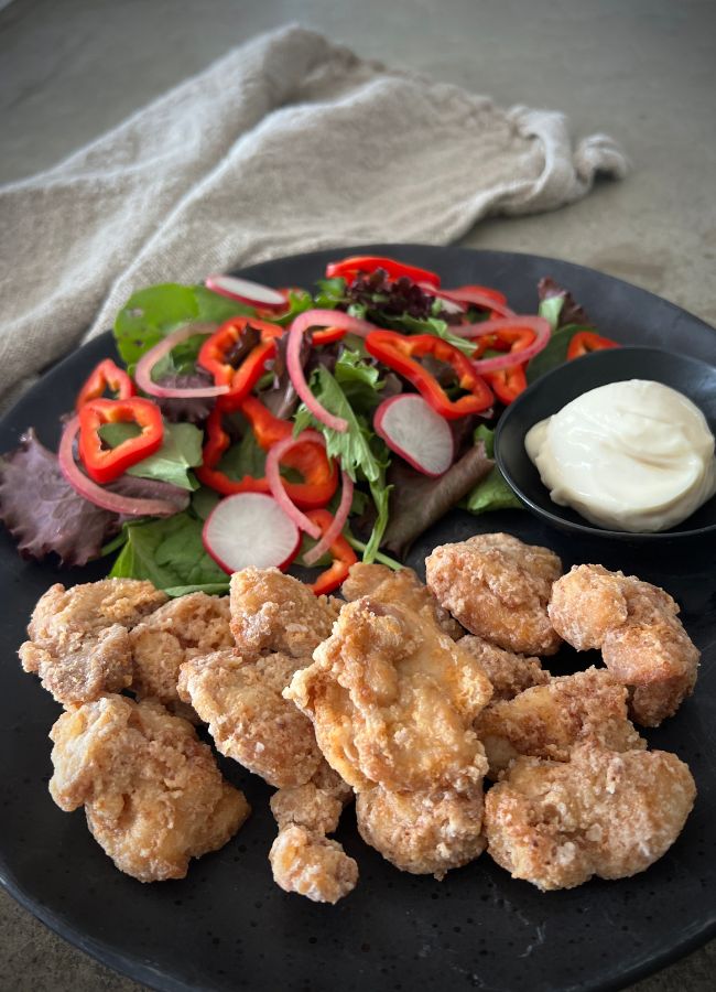 This super Simple Chicken Karaage is my take on the classic Japanese Fried Chicken with a delicious marinade