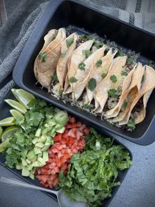 These Tray Baked Beef Tacos are based on the tacos kit style meal one of my flat mates loved when I first moved out of home. A quick, easy and super delicious meal.