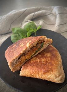 These leftover parcels are an ideal solution when you have SOME leftovers but not quite enough to make a whole meal. The leftovers you have - be it bolognese, curry, casserole or meats - are enveloped in a yoghurt dough and fried. They are filling puffy parcels that my family love.