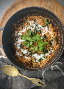 This Satay Beef is a flavoursome slow-cooked stew, full of complex flavours from herbs and spices and the distinct taste of peanuts balanced with a touch of sweetness and saltiness.