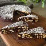 Healthy panforte made with nuts, dried fruits, and spices—a chewy and wholesome twist on the traditional Italian treat.