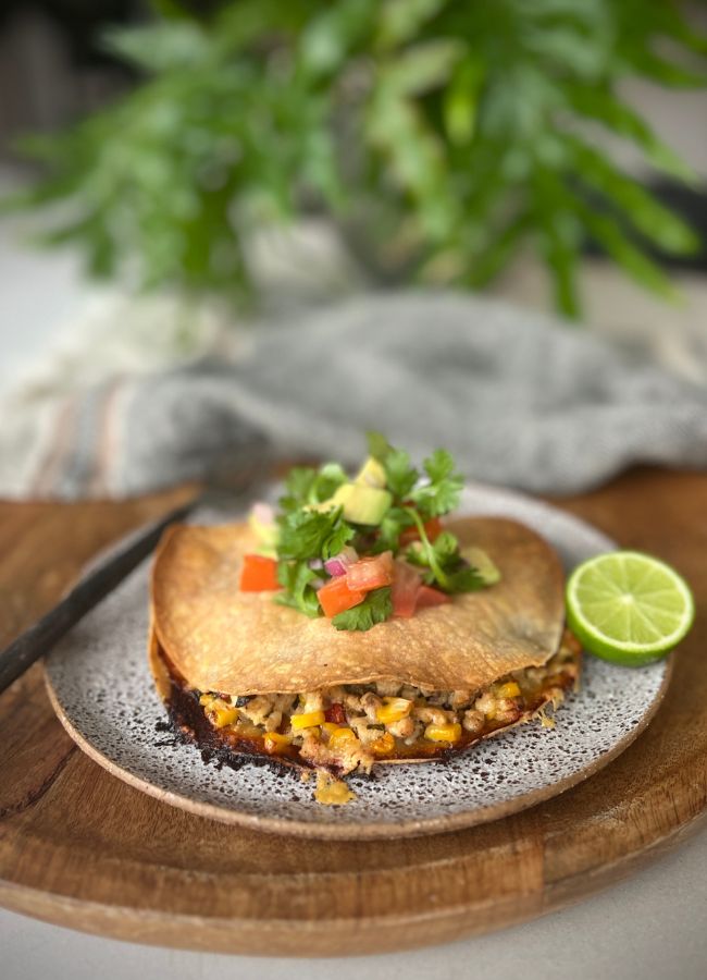 Baked Chicken Quesadillas