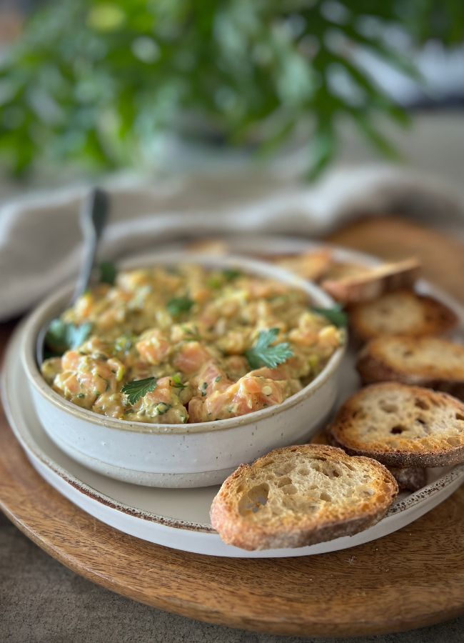 French Salmon Tartare