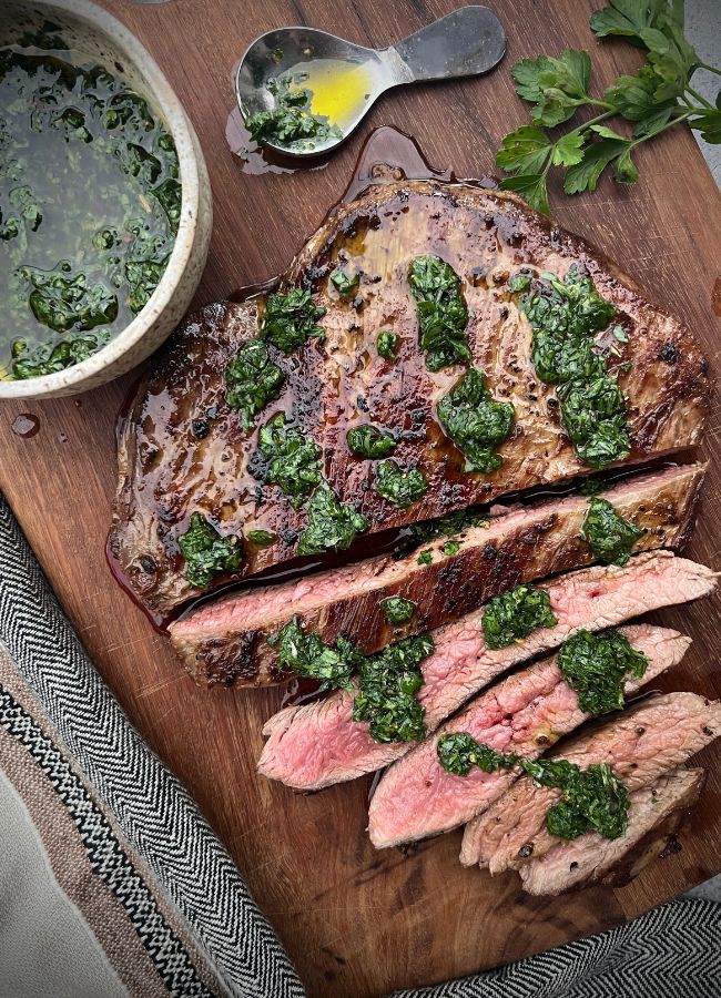 Steak with Chimichurri