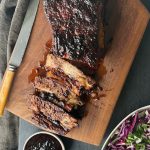 This tender beef brisket with BBQ sauce recipe is perfect for a hearty meal. It's a healthier, low sugar, wholefoods version of the classic.
