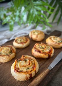 These Chicken, Spinach & Feta Scrolls make a nourishing, protein-rich snack or easy lunchbox filler. They’re easy to make and prep ahead too.
